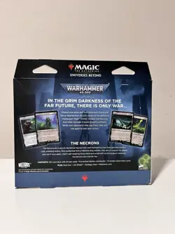 MTG Universes Beyond: Warhammer 40k - Necron Dynasties Commander Deck - Sealed - Image 3