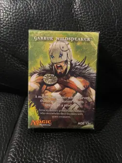 Magic the Gathering Garruk Wildspeaker Planeswalker Theme Deck Factory Sealed - Image 1