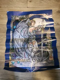 Quinton Hoover MTG Archangel Poster 21x17 With Fan Mail - Image 1