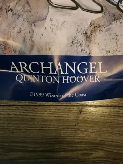 Quinton Hoover MTG Archangel Poster 21x17 With Fan Mail - Image 2