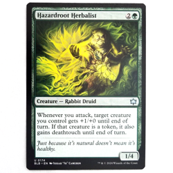 x4 Hazardroot Herbalist Bloomburrow Green Creature Rabbit Druid Uncommon M/NM - Image 1