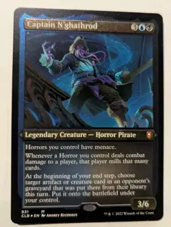 Captain N'ghathrod Battle for Baldur's Gate Etched Foil - MTG MYTHIC - Image 1