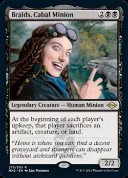 Braids, Cabal Minion (Foil Etched) [Modern Horizons 2] - Image 1