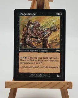 Plagenbringer Exodus Magic Karte MTG deutsch (Plaguebearer) 71/143 - Image 1