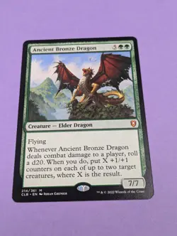 MTG: Commander Legends: Ancient Bronze Dragon #214/361 Mythic - NM - Image 1