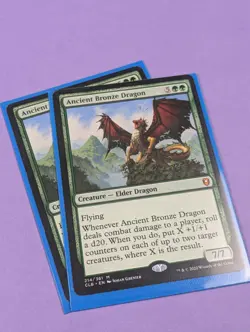 MTG: Commander Legends: Ancient Bronze Dragon #214/361 Mythic - NM - Image 3