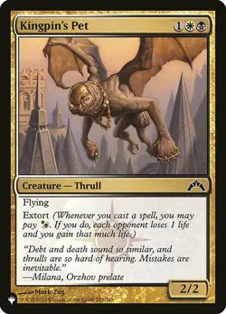 MTG The List Kingpin's Pet #173 Gatecrash - Image 1