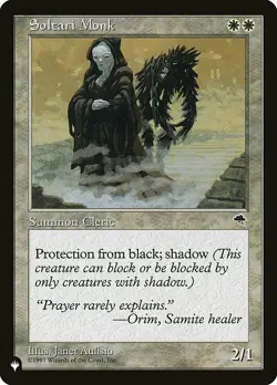 MTG The List Soltari Monk Tempest - Image 1