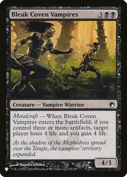 MTG The List Bleak Coven Vampires #055 Scars of Mirrodin - Image 1
