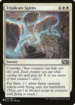 MTG The List Triplicate Spirits #040 Magic 2015 Core Set - Image 1