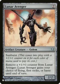 MTG The List Lunar Avenger #136 Fifth Dawn - Image 1