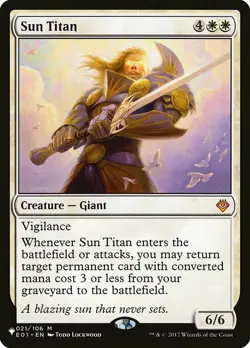 MTG The List Sun Titan #021 Archenemy Nicol Bolas - Image 1