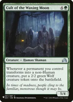 MTG The List Cult of the Waxing Moon #201 Shadows Over Innistrad - Image 1