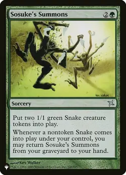 MTG The List Sosuke's Summons #145 Betrayers of Kamigawa - Image 1