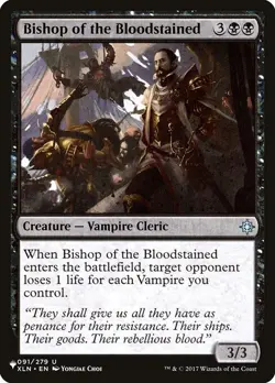 MTG The List Bishop of the Bloodstained #091 Ixalan - Image 1