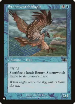 MTG The List Stormwatch Eagle #050 Prophecy - Image 1