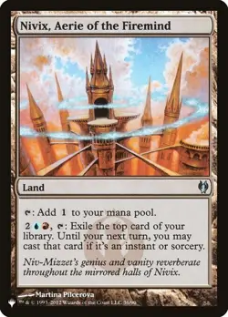 MTG The List Nivix Aerie of the Firemind #036 Duel Decks Izzet vs. Golgari - Image 1