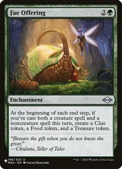 MTG The List Fae Offering #158 Modern Horizons 2 - Image 1