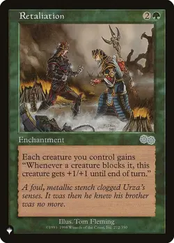 MTG The List Retaliation #272 Urza's Saga - Image 1