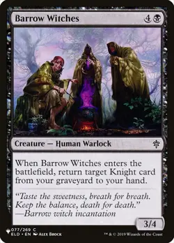 MTG The List Barrow Witches #077 Throne of Eldraine - Image 1