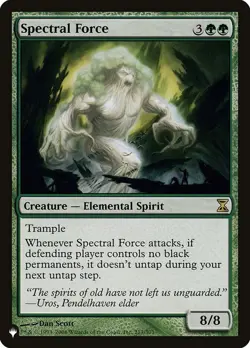 MTG The List Spectral Force #217 Time Spiral - Image 1