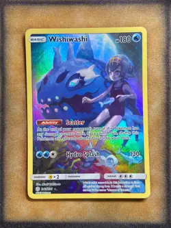 Pokemon Wishiwashi 240/236 Cosmic Eclipse Secret Rare NM - Image 1