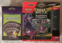Pokemon TCG Mega Battle Deck Mega Gengar ex - Trick Or Trade Pack Halloween 2025 - Image 4