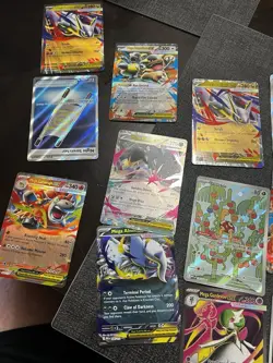 Pokemon TCG Mega Evolutions Lot IR EX Shuckle Delibird Spiritomb - Image 2