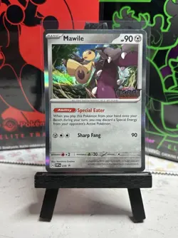 Mawile SVP039 Prerelease Promo Stamped Pokemon 2023 SV Obsidian Flames - LP - Image 1