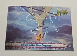 Down into the Depths HOLO FOIL No. 58 2000 Topps Movie - Check my rare Pokemon! - Image 1
