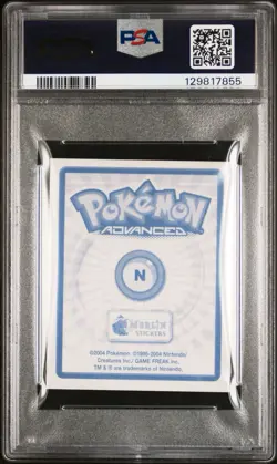 2004 Merlin Pokemon Advanced Pikachu #N Prism PSA 9 *TOP POP/POP 1* - Image 2