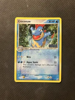 Pokemon TCG Croconaw 38/115 Reverse Holo Stamped! MP Condition! See Description! - Image 1