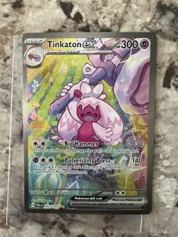 Pokemon TCG Paldea Evolved Tinkaton ex 262/193 Special Illustration Rare - Image 4