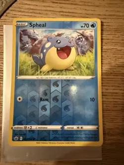 Spheal - 037/198 - Common Reverse Holo - Pokemon Chilling Reign - Image 1