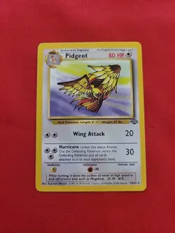 Pokemon: Pidgeot #24/64 Non Holo Rare Jungle 1999 Vintage WOTC - LP/MP - I57 - Image 1