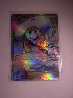 Lillie (Full Art) 147/149 Sm Sun & Moon Base Set Pokemon Holo Foil Nice! Normal - Image 1