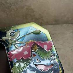 Pokemon TCG Tag Team Tin Celebi & Venusaur GX Tag Team EMPTY TIN ONLY READ DESC - Image 2