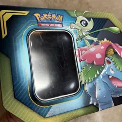 Pokemon TCG Tag Team Tin Celebi & Venusaur GX Tag Team EMPTY TIN ONLY READ DESC - Image 3
