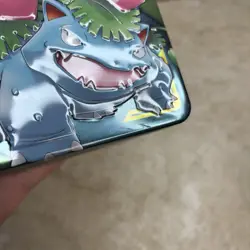 Pokemon TCG Tag Team Tin Celebi & Venusaur GX Tag Team EMPTY TIN ONLY READ DESC - Image 4