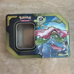 Pokemon TCG Tag Team Tin Celebi & Venusaur GX Tag Team EMPTY TIN ONLY READ DESC - Image 5