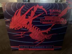 Pokemon TCG Sword And Shield Darkness Ablaze Elite Trainer Box ETB NEW SEALED - Image 1