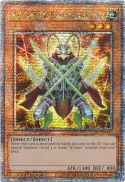 Near Mint, English Yu Gi Oh XX-Saber Emmersblade - RA04-EN141 - Quarter Century - Image 1