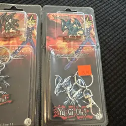 Yu-Gi-Oh Collectible Trading Pin & Key Tag Chain Vintage New LOT OF 3 DIFF - Image 4