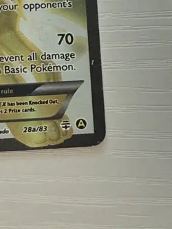Pokemon TCG XY Generations Jolteon EX Full Art Holo Card 28a/83 Ultra Rare - Image 4
