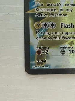 Pokemon TCG XY Generations Jolteon EX Full Art Holo Card 28a/83 Ultra Rare - Image 5