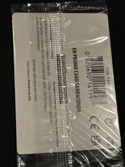 Sandaconda GameStop Stamped Holo PROMO 082/163 NEW SEALED Pokemon Card - Image 2