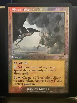 Sliver Hive RETRO FOIL NM MTG Secret Lair Festival in a Box Magic Card - Image 1