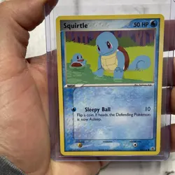 Pokemon Card Squirtle 82/112 EX Fire red & Leaf Green Pokemon Nintendo NM 2004 - Image 1