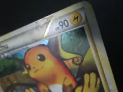RAICHU HOLO POKEMON CARD 10/123 HEARTGOLD SOULSILVER COSMOS MP EX - Image 2