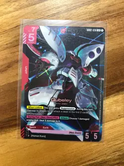 Qubeley (GD02-036) [Foil] (NM) - Gundam Card Game - Dual Impact (ENG) - Image 1